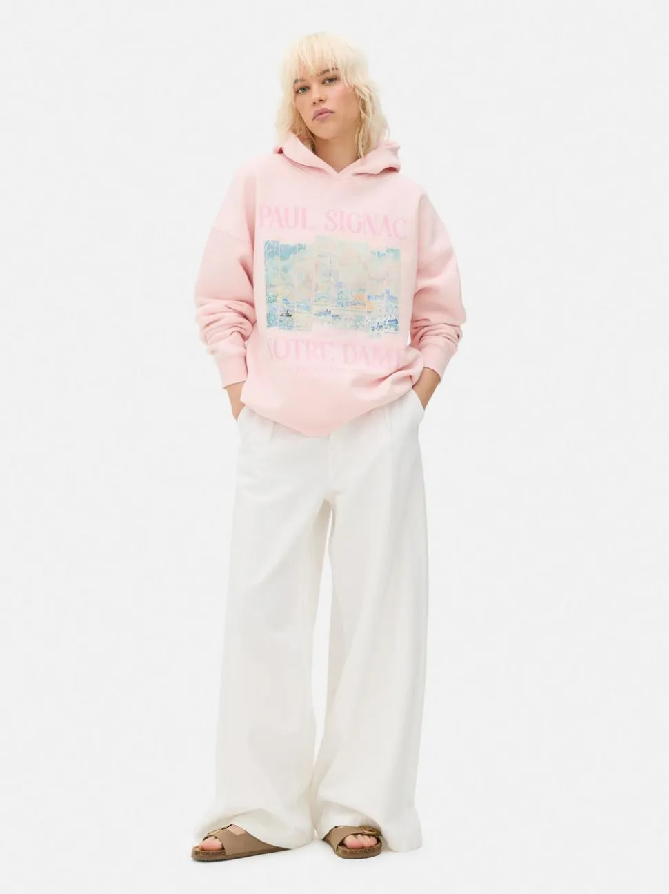 Bluza z kapturem i motywem Paula Signaca