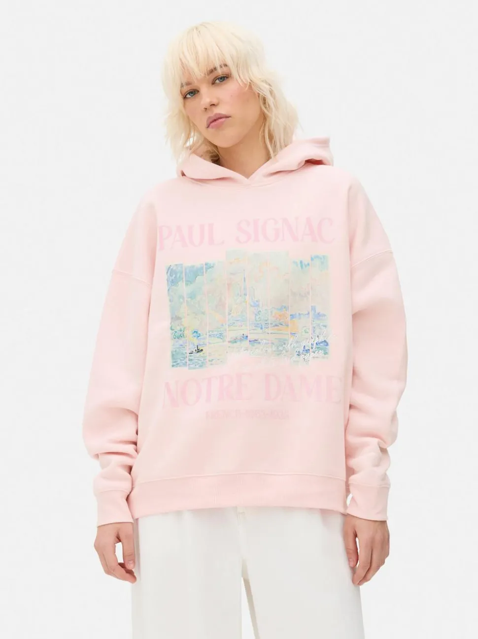 Bluza z kapturem i motywem Paula Signaca