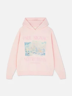 Bluza z kapturem i motywem Paula Signaca