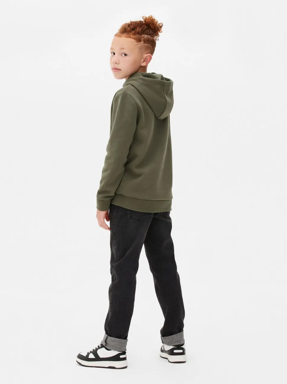 Bluza z kapturem i nadrukiem