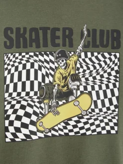 Bluza z kapturem i nadrukiem