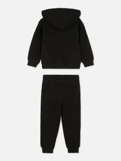 Bluza z kapturem i suwakiem oraz spodnie dresowe