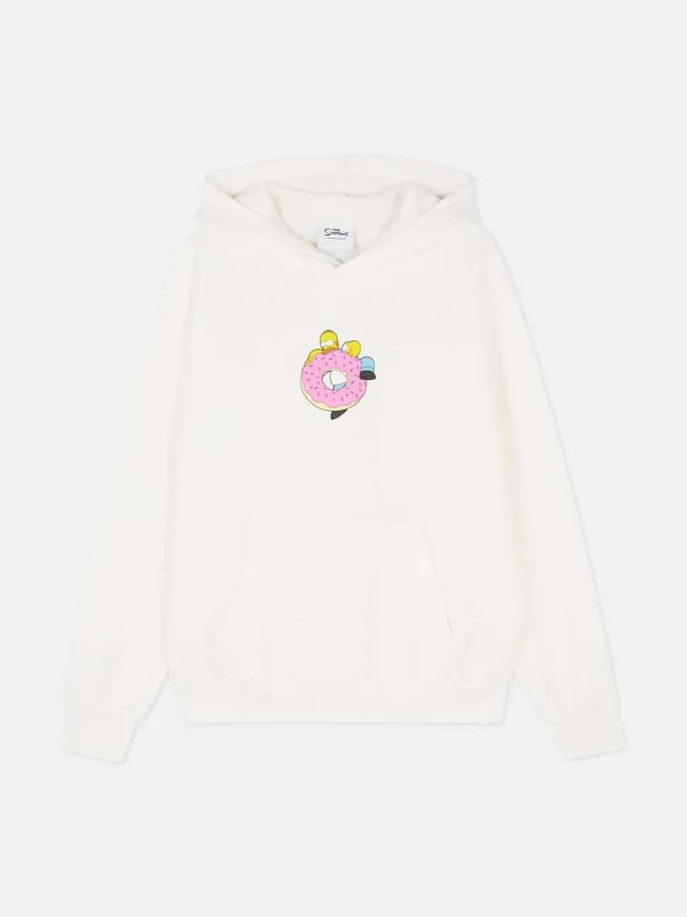 Bluza z kapturem z motywem pączka i Simpsonów