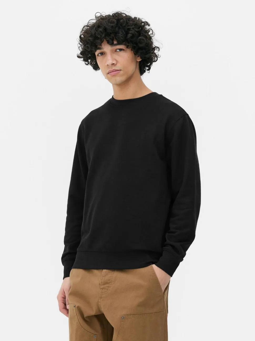 Bluza z okrągłym dekoltem Essential