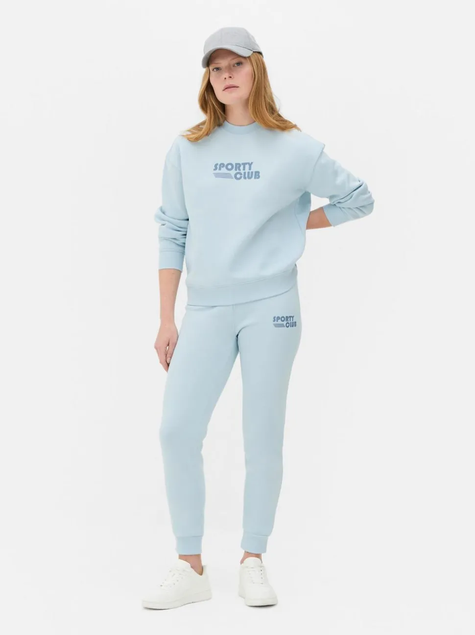 Bluza z okrągłym dekoltem i nadrukiem