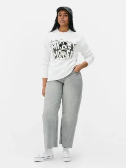 Bluza z okrągłym dekoltem i motywem Disneya