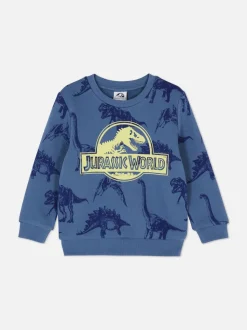 Bluza z okrągłym dekoltem i nadrukiem Jurassic World
