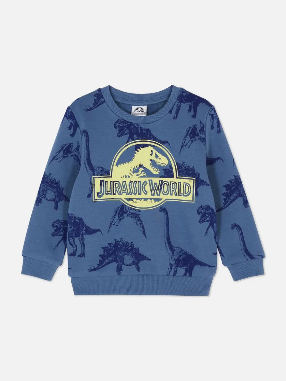 Bluza z okrągłym dekoltem i nadrukiem Jurassic World