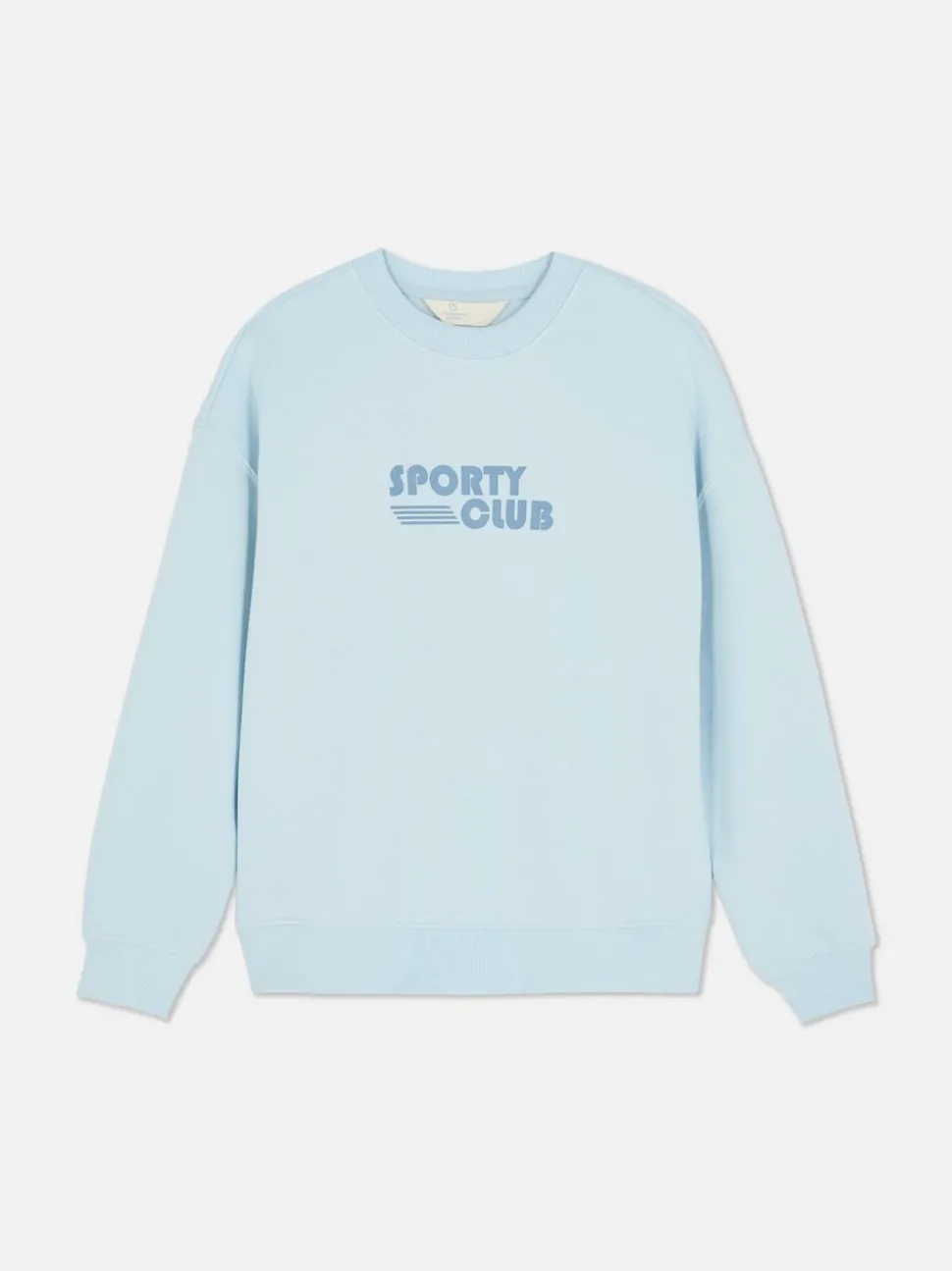 Bluza z okrągłym dekoltem i nadrukiem