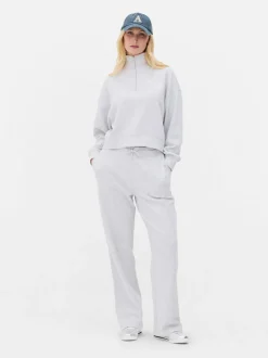 Bluza z suwakiem 1/2 o waflowej fakturze, do zestawu