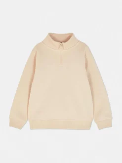 Bluza ze stójką zapinaną na suwak z przodu