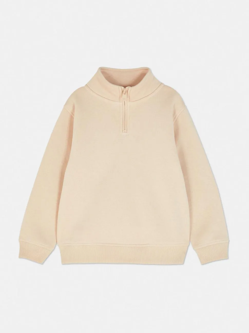 Bluza ze stójką zapinaną na suwak z przodu