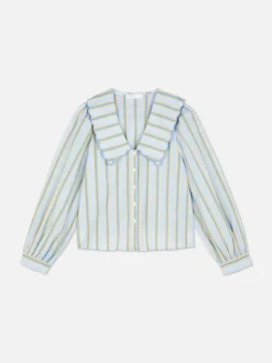 Bluzka z muszelkowym kołnierzykiem Paula Echevarria