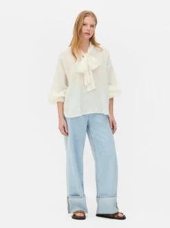 Bluzka z wiązaną kokardą The Edit