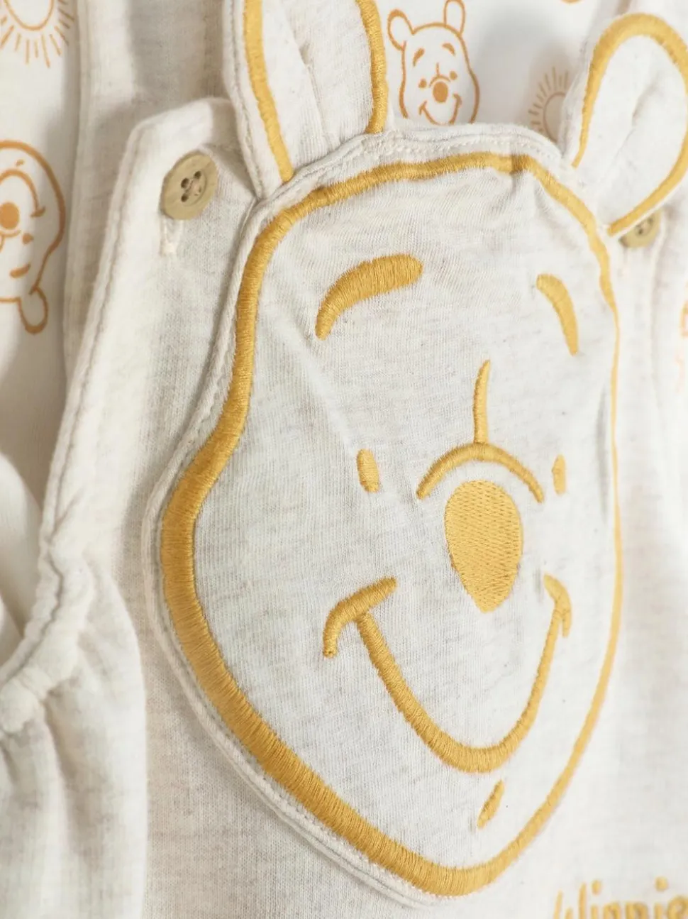 Body i ogrodniczki z Kubusiem Puchatkiem Disneya