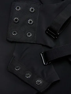 Body modelujące z lycry z miseczkami