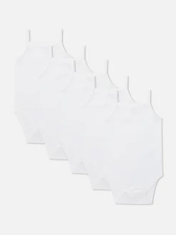 Body na ramiączkach dla noworodków, 5 szt.