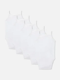 Body na ramiączkach dla noworodków, 5 szt.