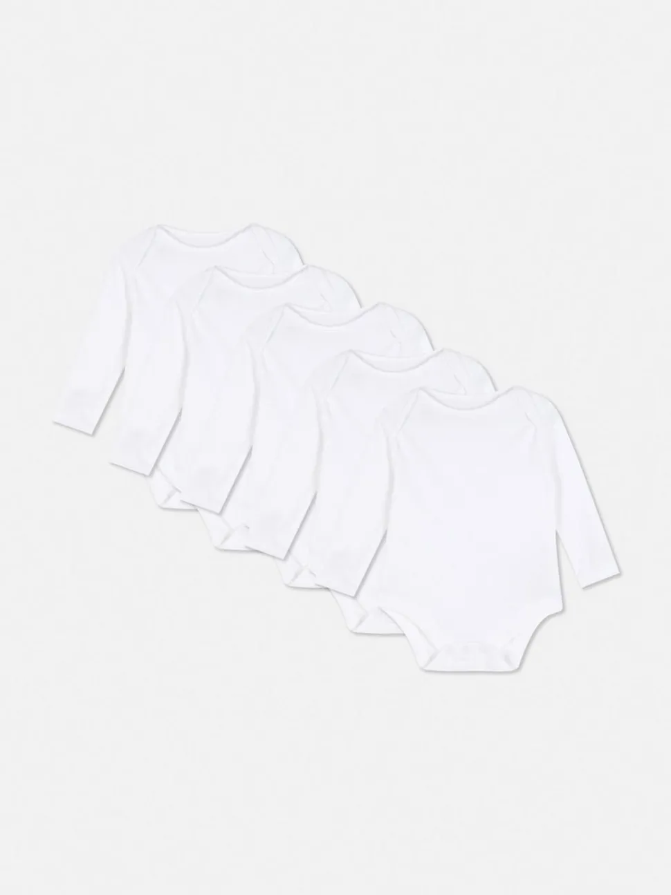 Body z długim rękawem Essential, 5 szt.