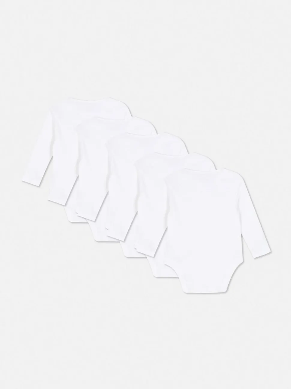 Body z długim rękawem Essential, 5 szt.