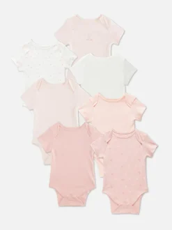 Body z krótkim rękawem, 7 szt.