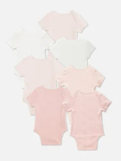 Body z krótkim rękawem, 7 szt.