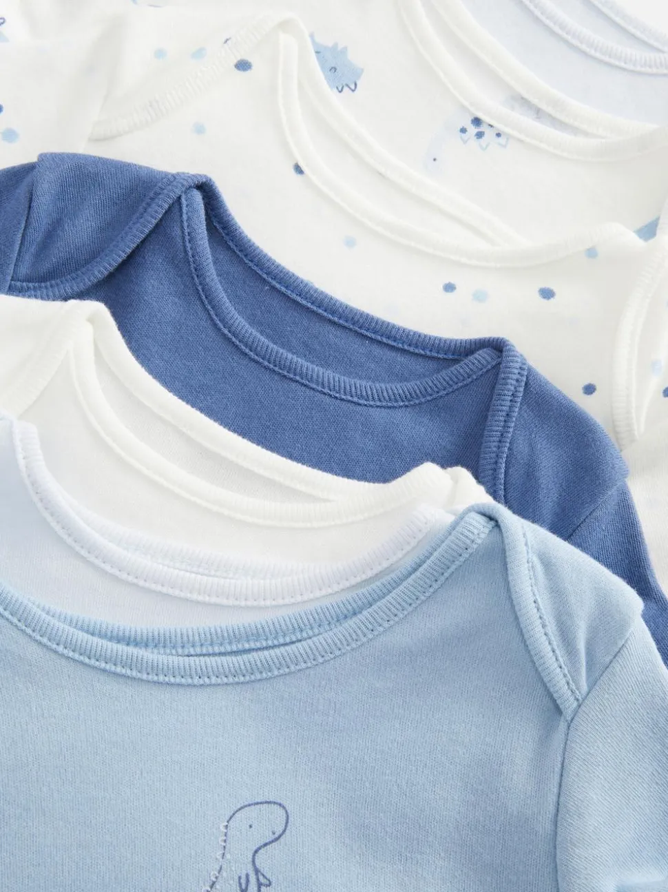 Body z krótkim rękawem i motywem dinozaura, 7 szt.