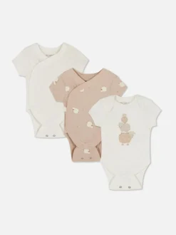 Body z motywem piskląt, 3 szt.
