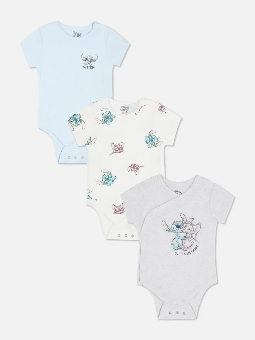 Body z motywem Sticha Disneya, 3 szt.