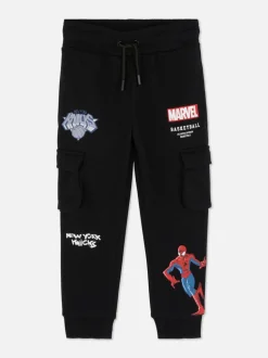 Bojówki dresowe NBA New York Knicks z motywem Marvela