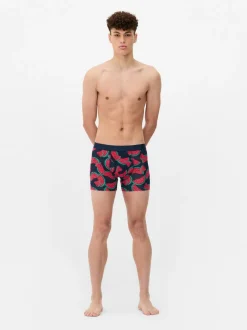 Bokserki z nadrukami owoców, 3 pary