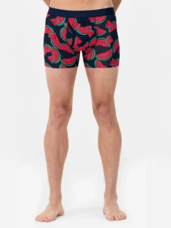 Bokserki z nadrukami owoców, 3 pary