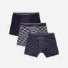 Bokserki ze wzorem w kropki i w paski, 3 pary
