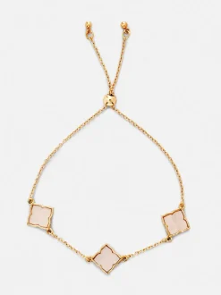 Bransoletka z abstrakcyjnym kwiatowym motywem