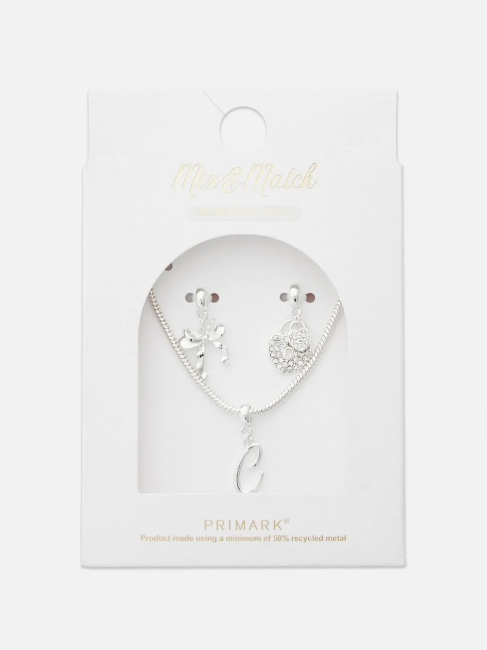 Bransoletka z inicjałem