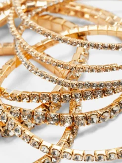 Bransoletka zdobiona diamencikami The Edit