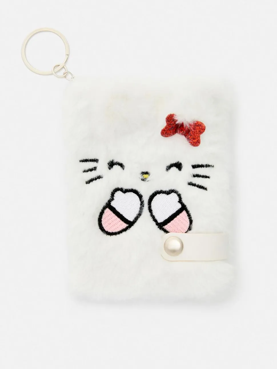 Brelok do kluczy z mininotesem, motyw Hello Kitty