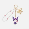 Brelok do kluczy z motywem Kuromi z Hello Kitty
