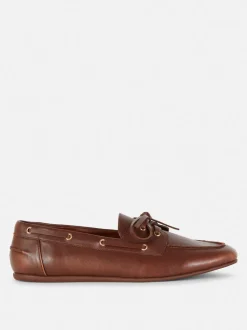 Buty żeglarskie ze sztucznej skóry