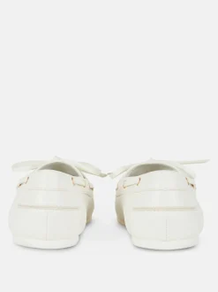 Buty żeglarskie ze sztucznej skóry