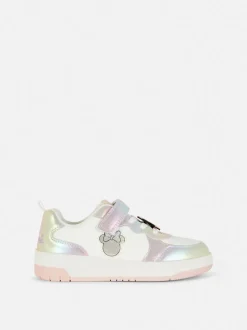 Buty sportowe z metalicznym wzorem i motywem Disneya