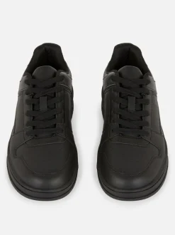 Buty sportowe z niską cholewką i panelami