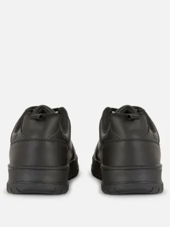 Buty sportowe z niską cholewką i panelami