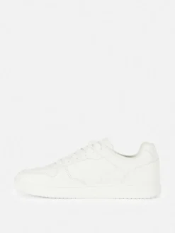 Buty sportowe z niską cholewką i panelami