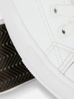 Buty sportowe ze sztucznej skóry z niską cholewką