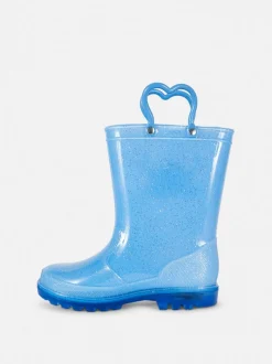 Błyszczące podświetlane kalosze ze Stichem Disneya