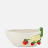 Ceramiczna miska w kształcie truskawki