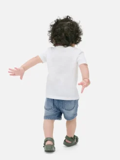 Chłopięce szorty dresowe w stylu jeansów