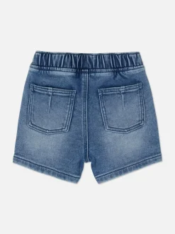 Chłopięce szorty dresowe w stylu jeansów