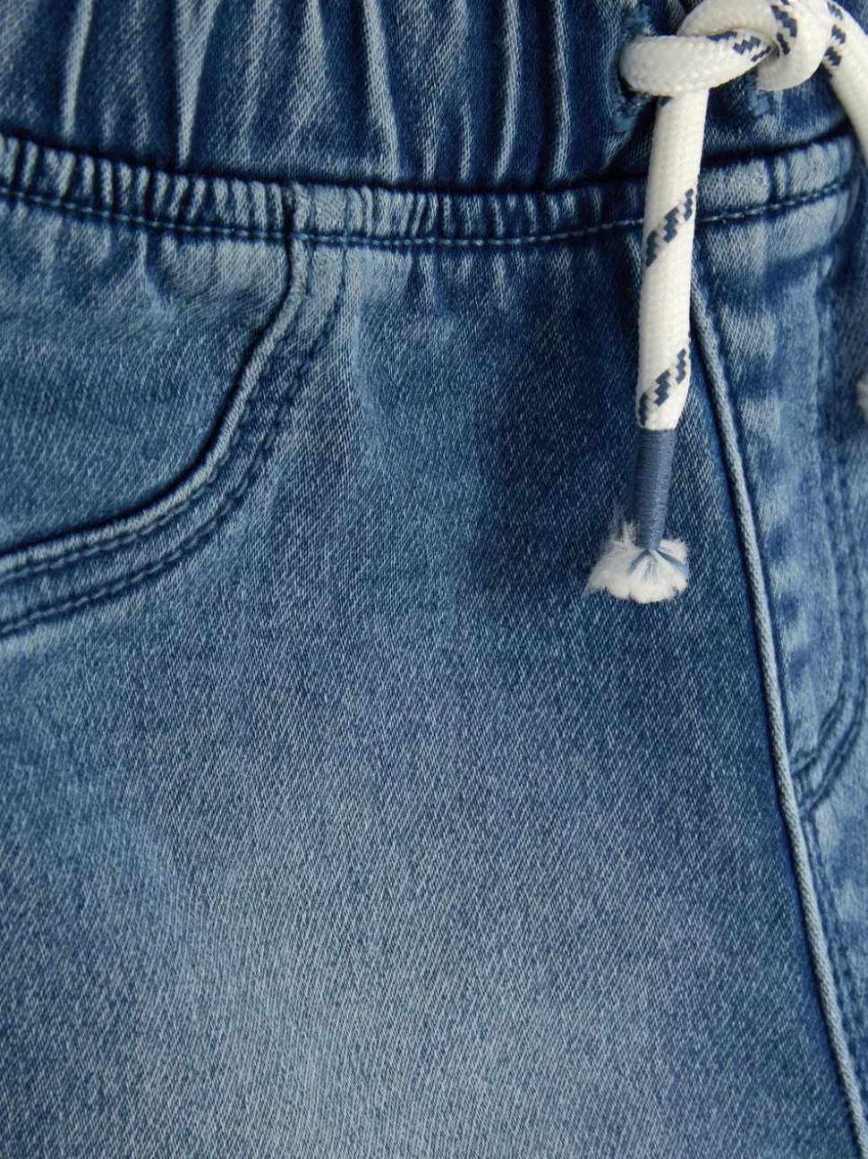 Chłopięce szorty dresowe w stylu jeansów